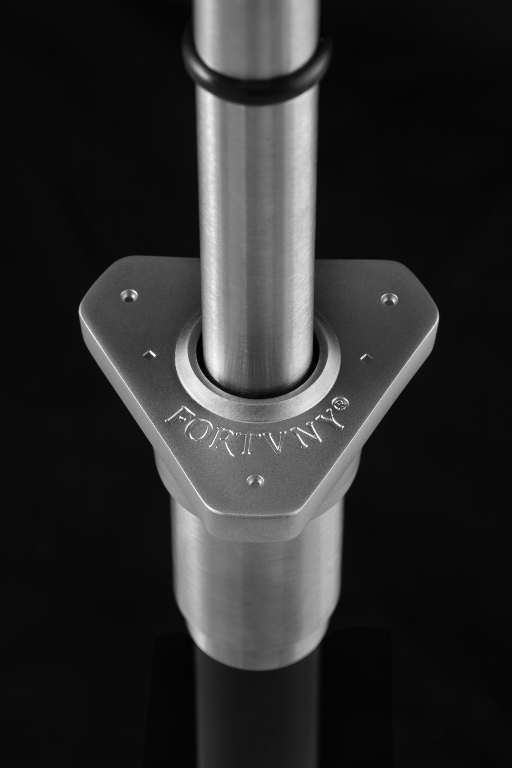 Lampada da terra Atelier 41 nera e foglia oro - immagine 2