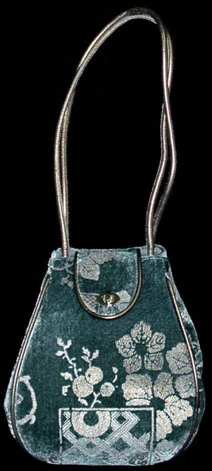 Borsa Fortuny Moretta 916 in velluto stampato