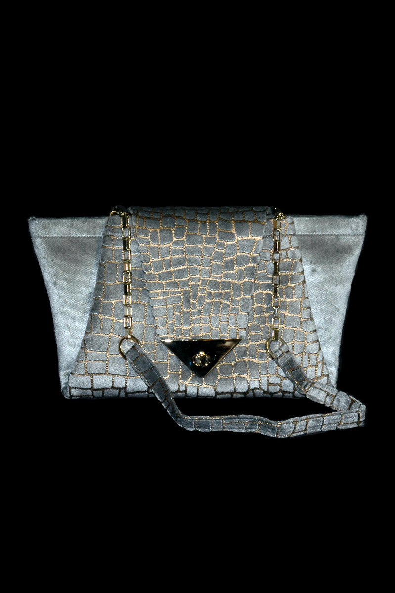 Borsa Fortuny Alexandra in velluto