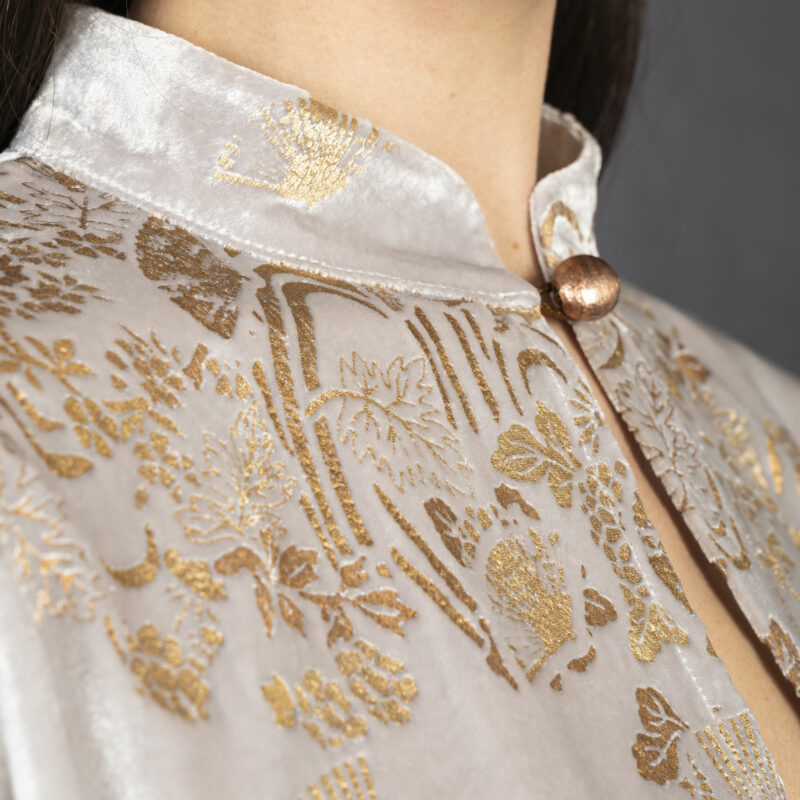 Fortuny Isabel | Printed velvet Kimono Coat