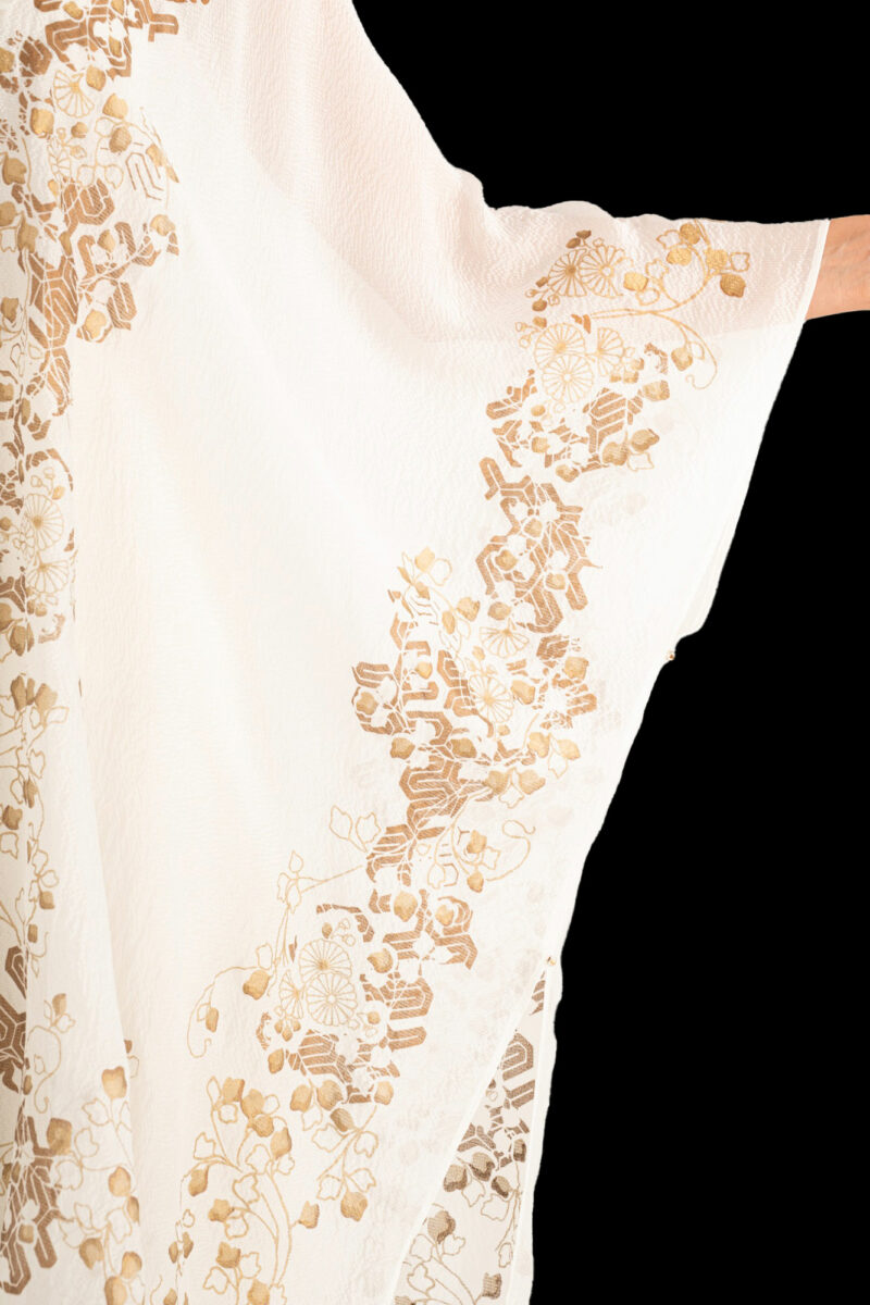 Esther Soprabito da Sera in Crepe Georgette | Ramage Bianco
