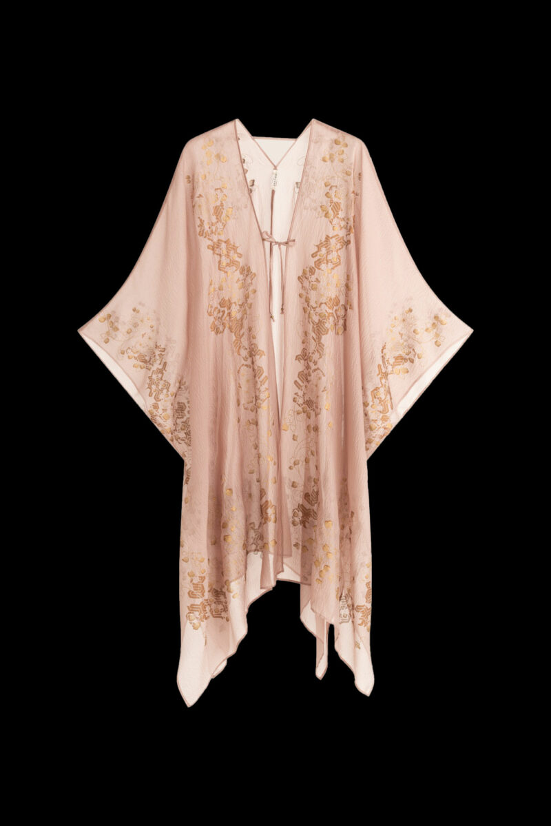 Esther Soprabito da Sera in Crepe Georgette | Ramage Malva
