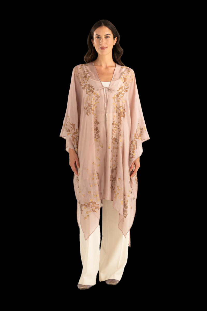 Esther Soprabito da Sera in Crepe Georgette | Ramage Malva