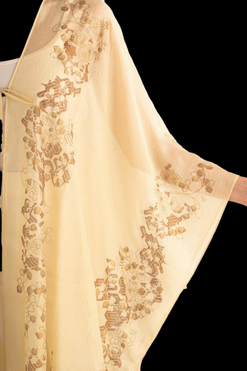 Esther Soprabito da Sera in Crepe Georgette | Ramage Beige