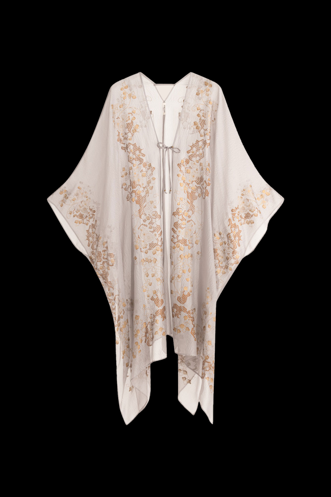 Esther Soprabito da Sera in Crepe Georgette | Ramage Taupe