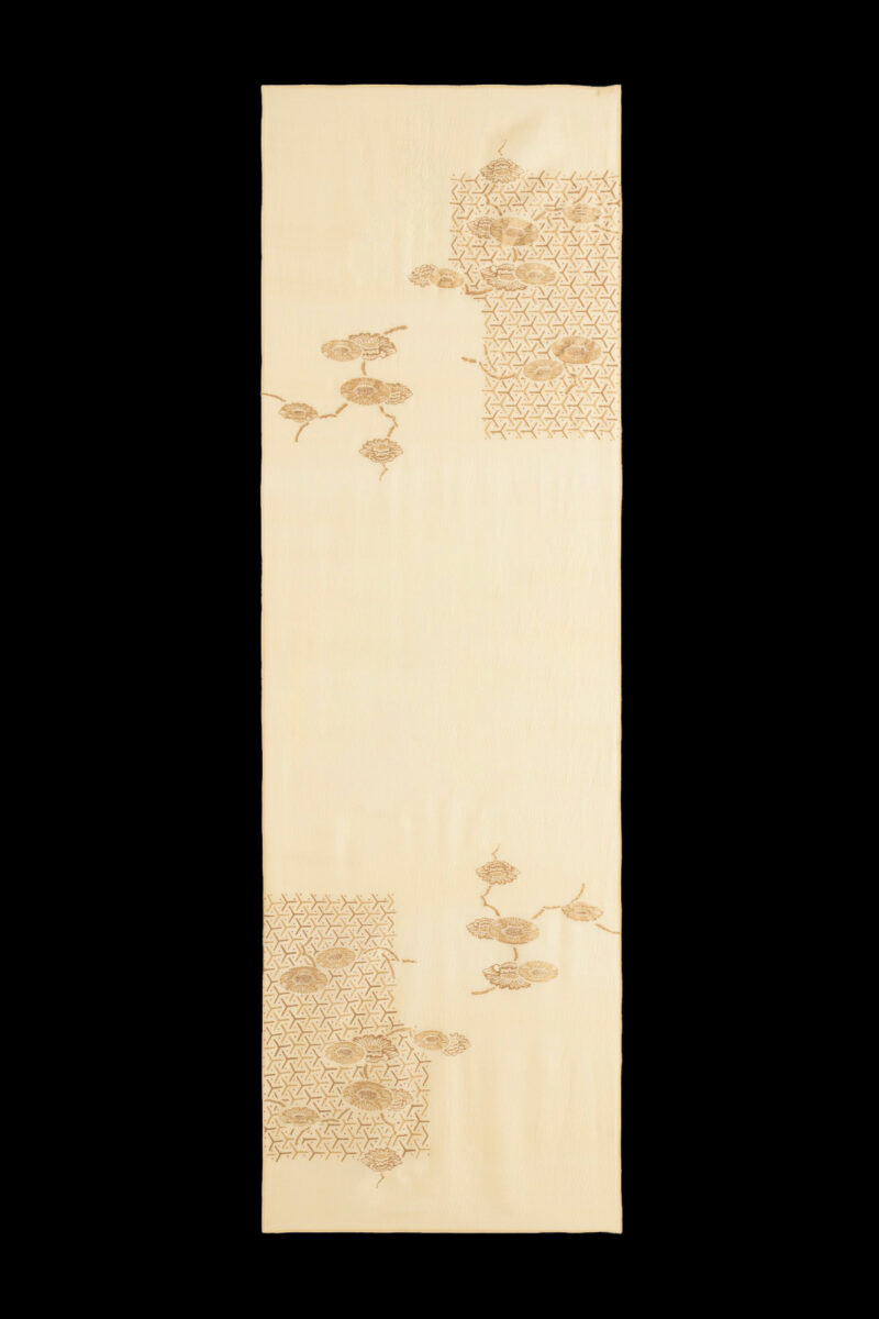 Sciarpa in Crepe Georgette | Japan Beige