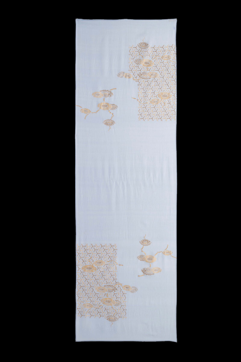 Sciarpa in Crepe Georgette | Japan Pervinca
