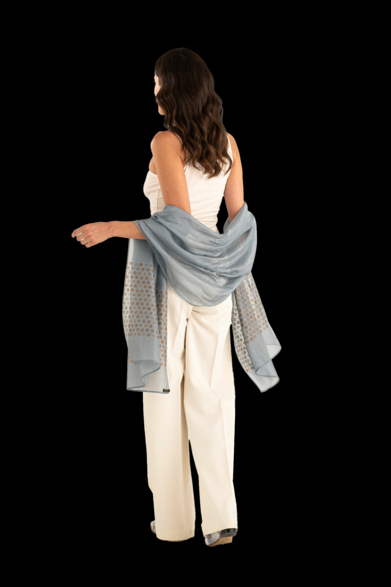 Sciarpa in Crepe Georgette | Zecchino Blu candy
